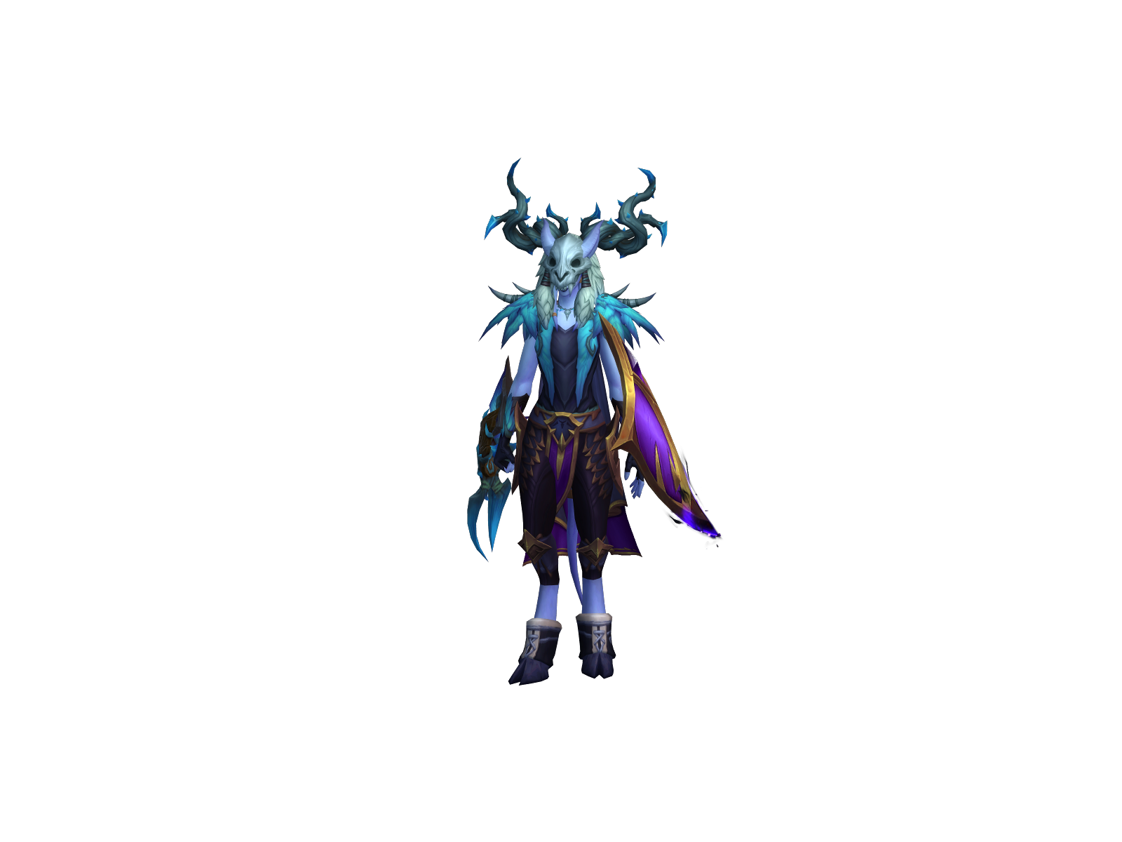Ysadora 3D character render