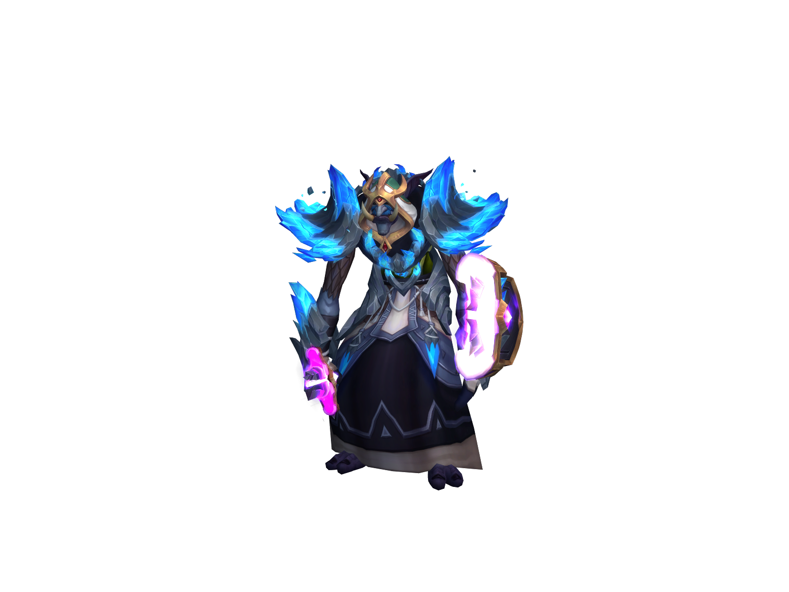 Fib 3D character render