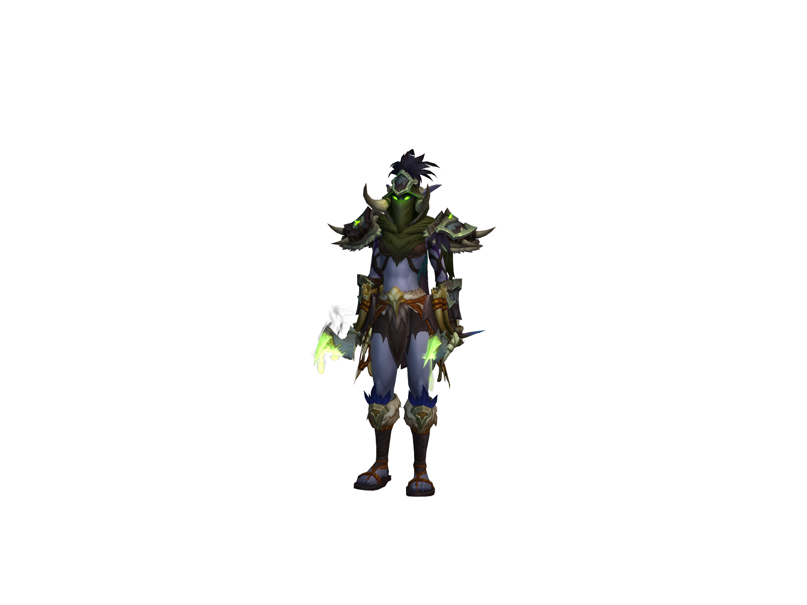 Blades 3D character render