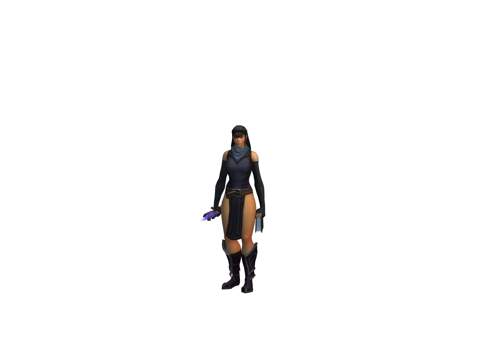 Faenia 3D character render