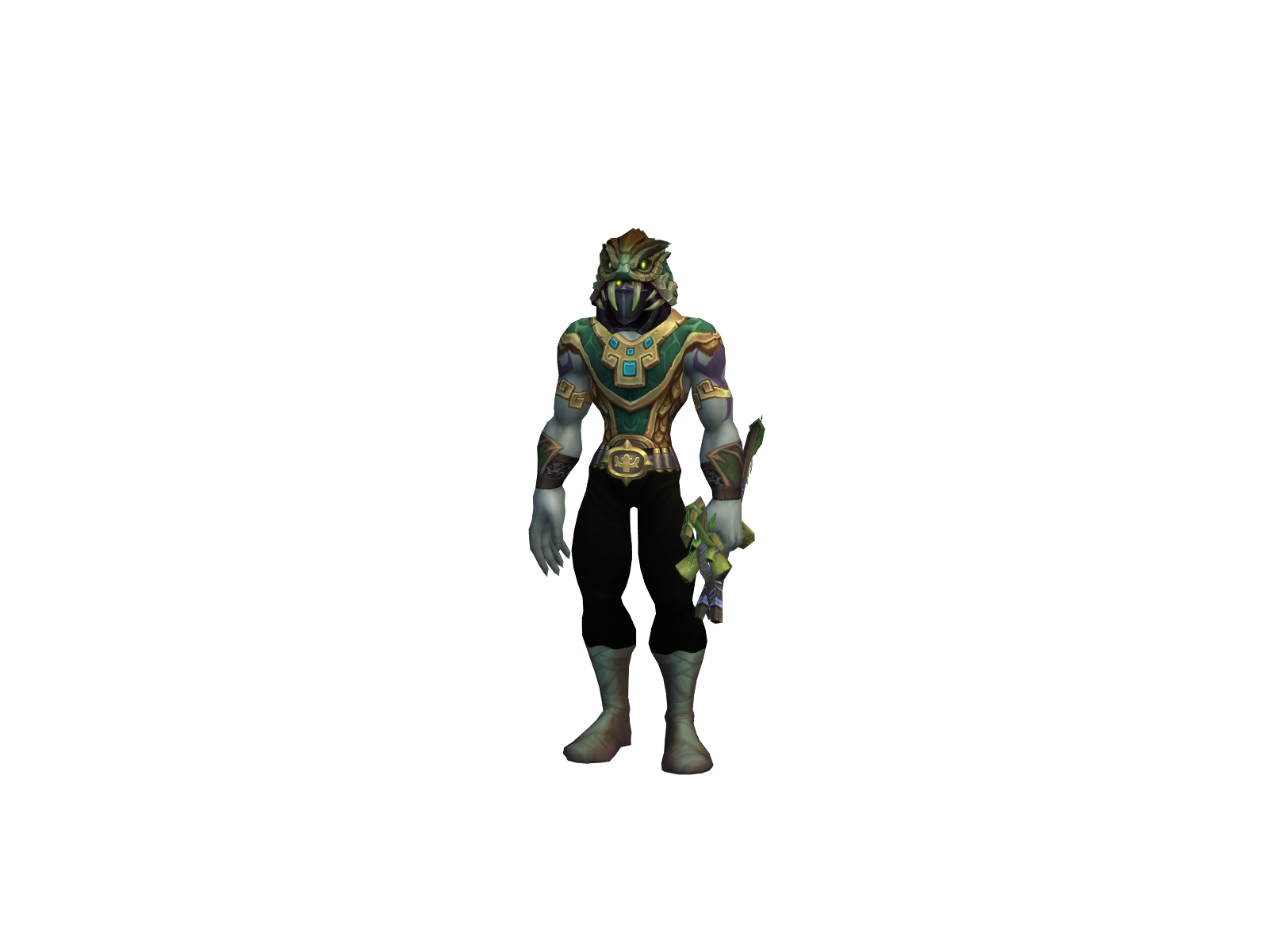 Skaro 3D character render