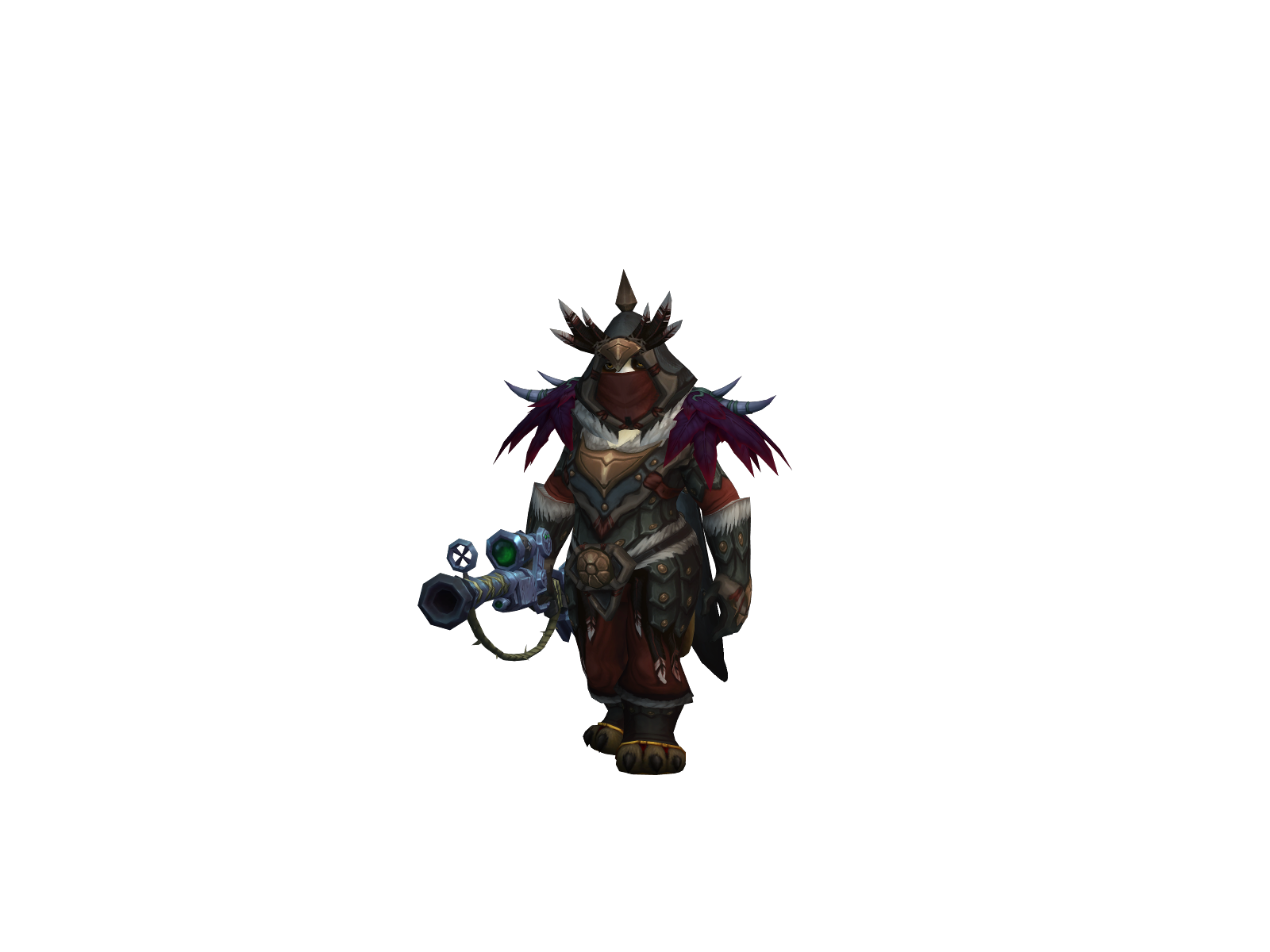 Huntfupanda 3D character render