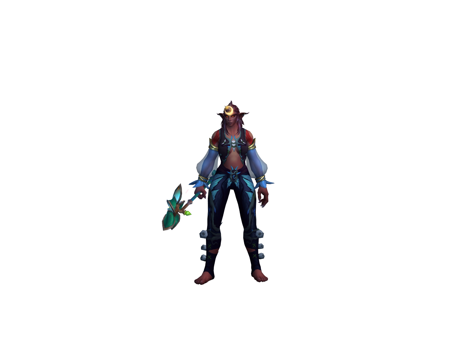 Soull 3D character render