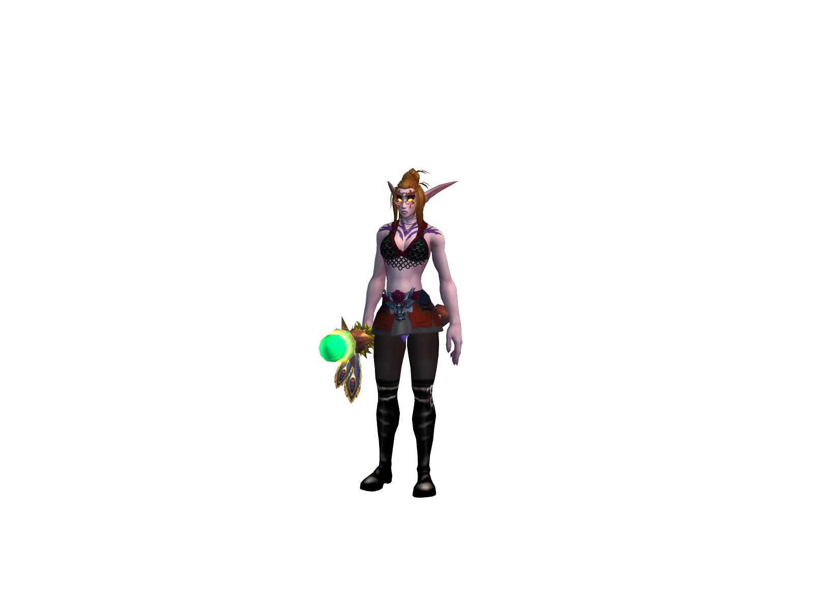 Dayana 3D character render