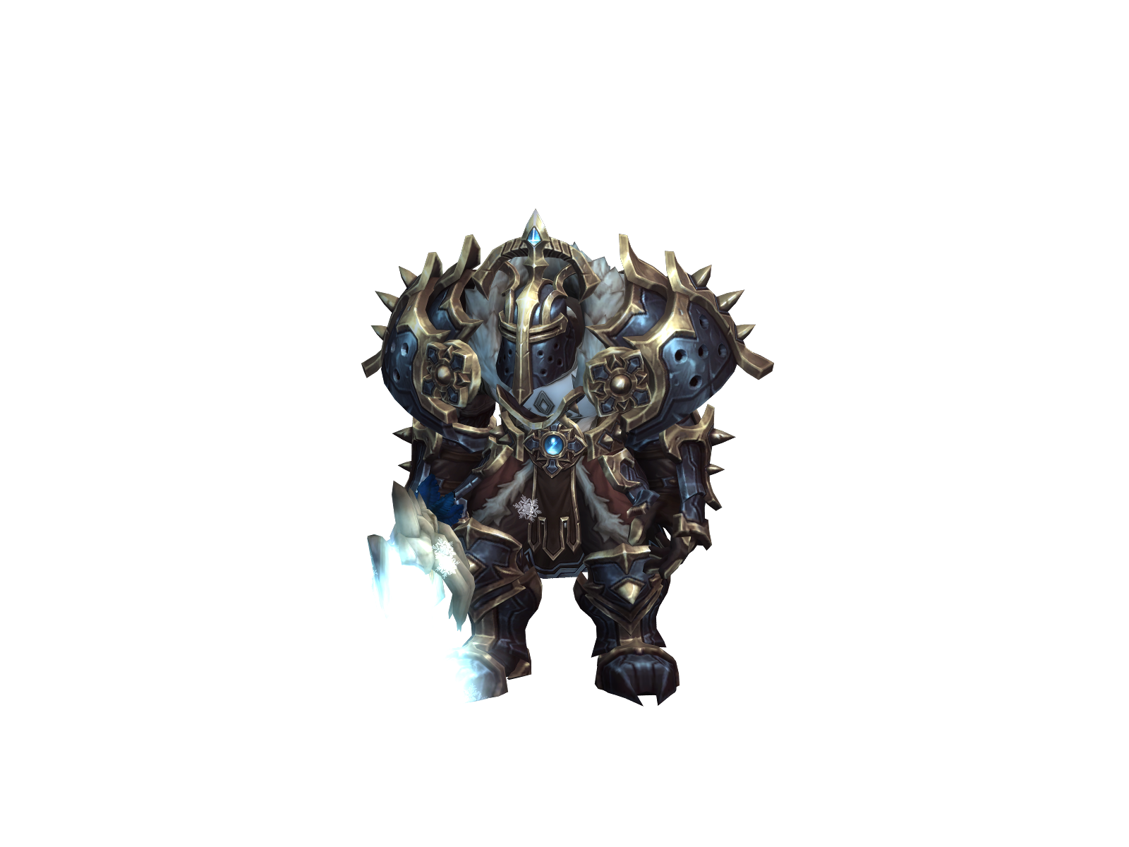 Punkweight 3D character render