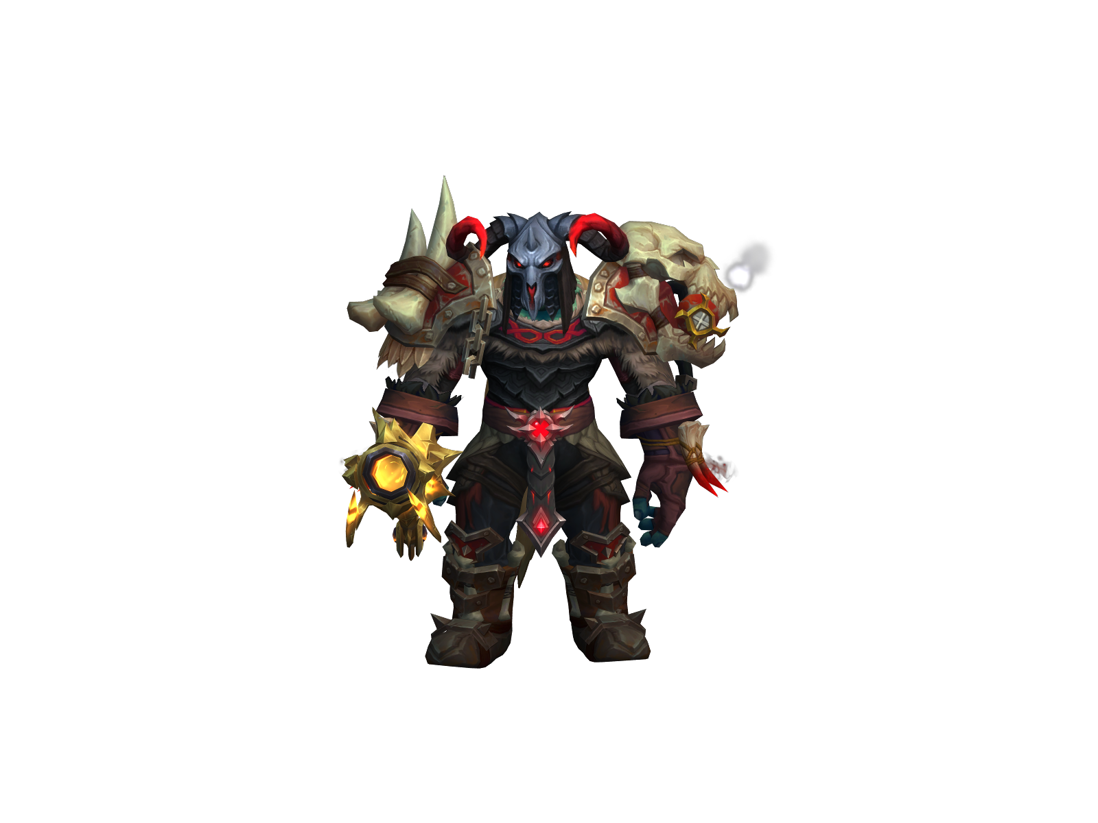 Groxx 3D character render