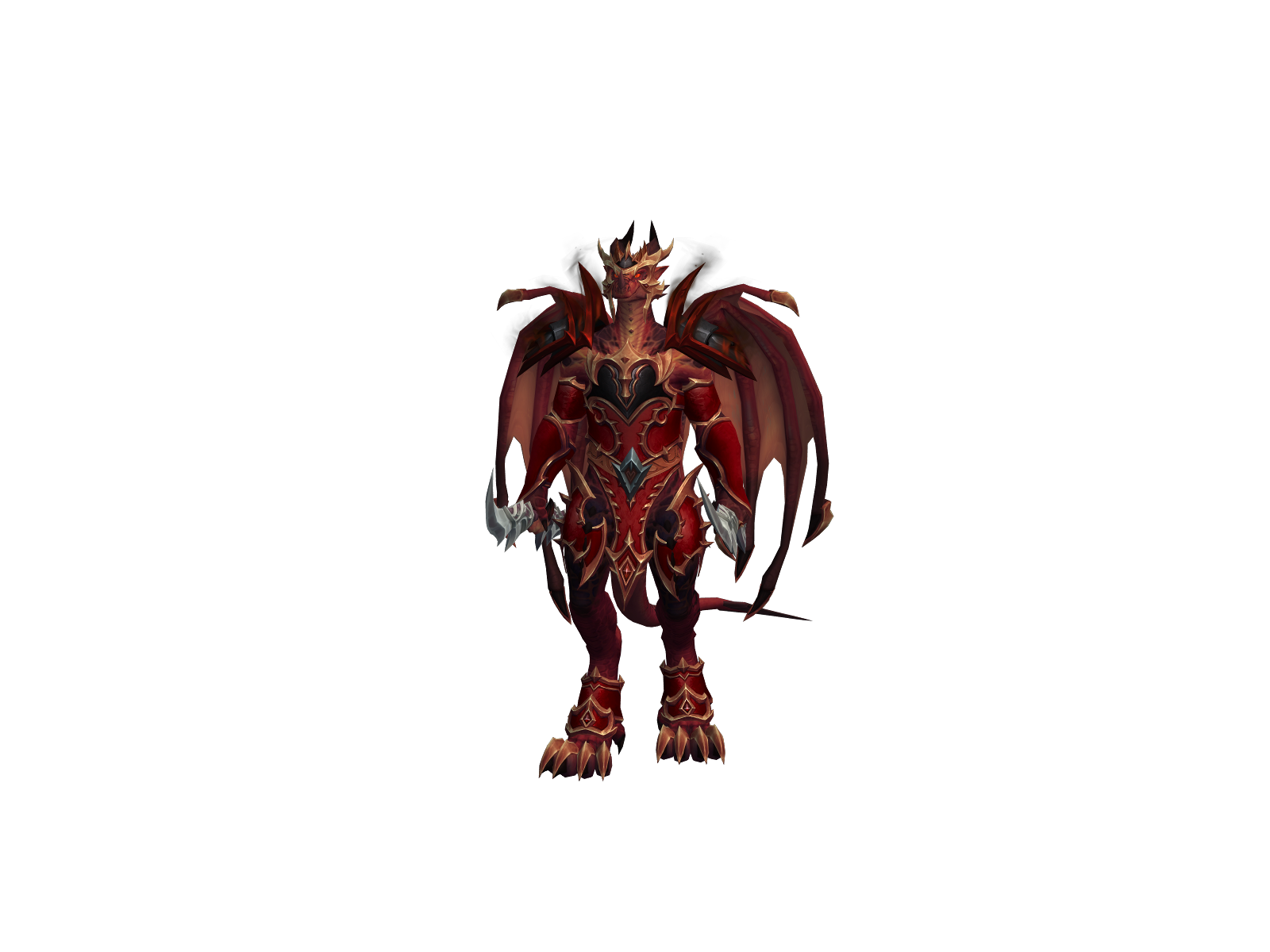Bloodrac 3D character render