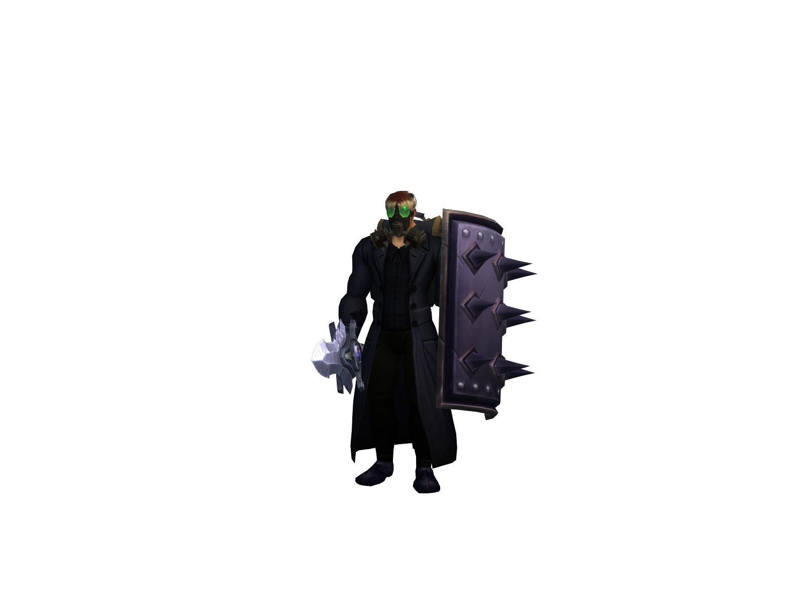 Enemy 3D character render