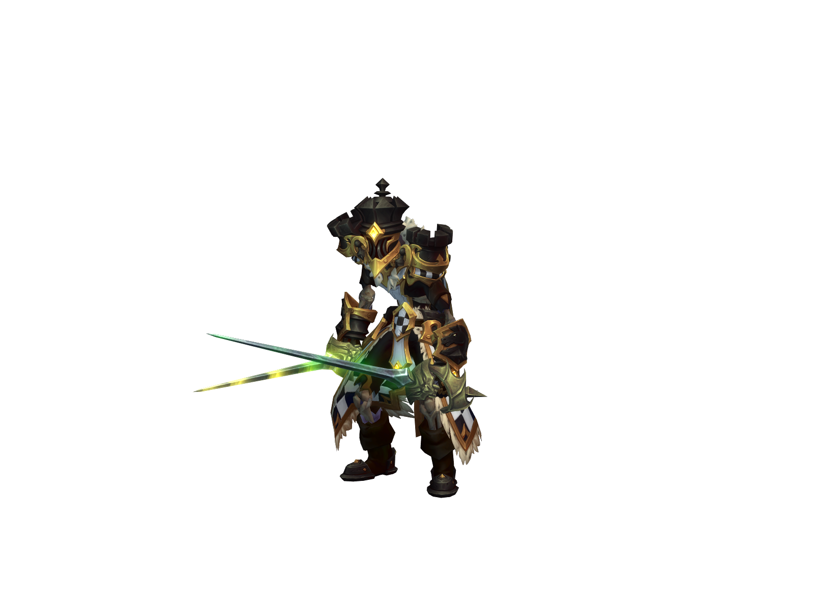 Instakill 3D character render