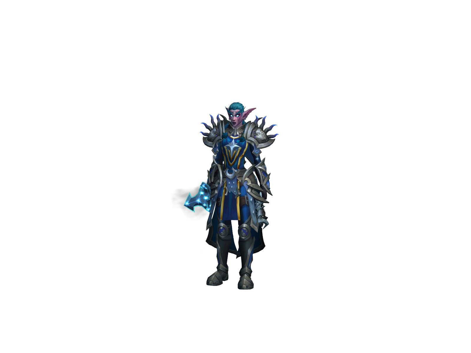 Intervention 3D character render