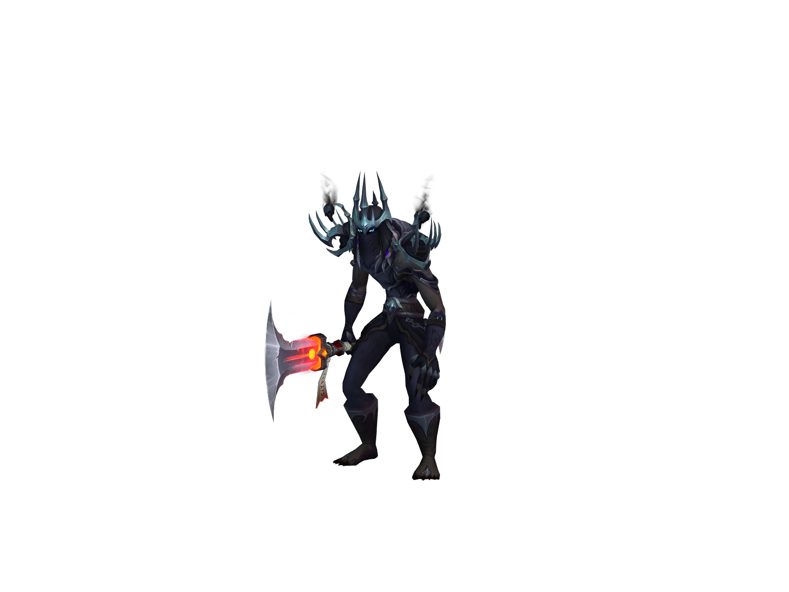 Grevas 3D character render