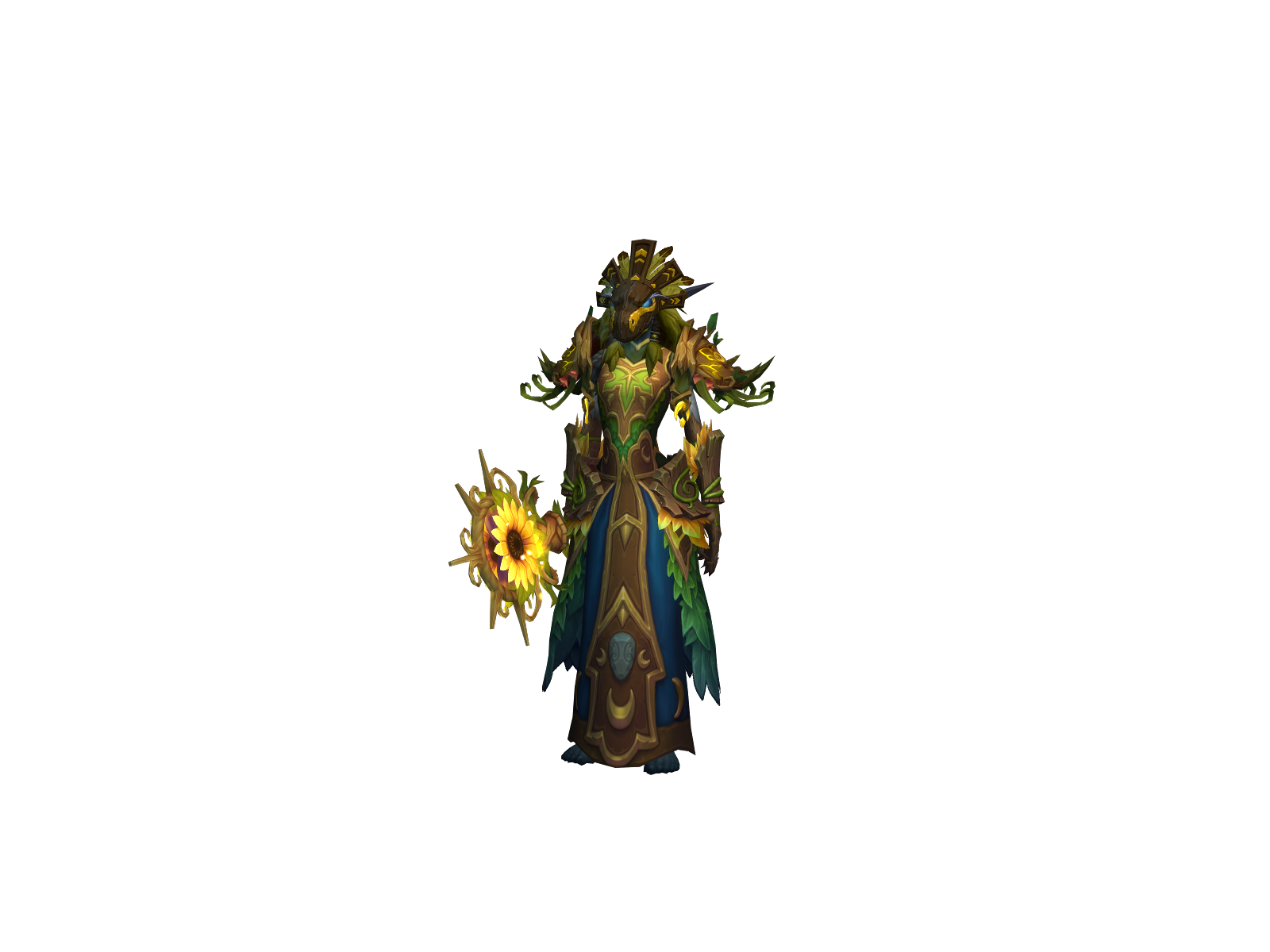 Naillron 3D character render