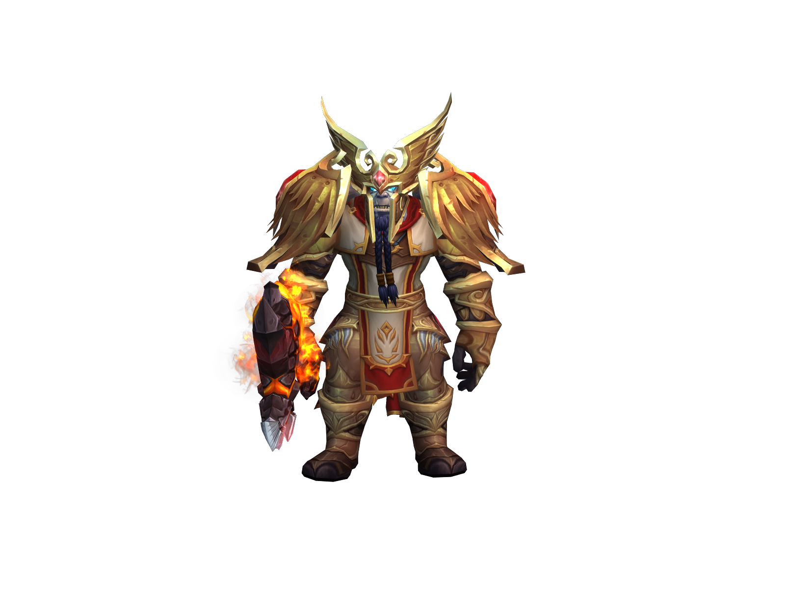 Raazdrin 3D character render