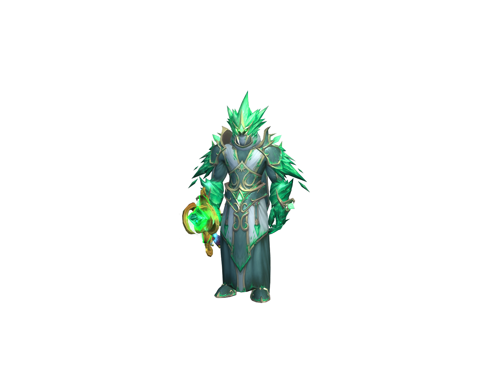 Gelidus 3D character render