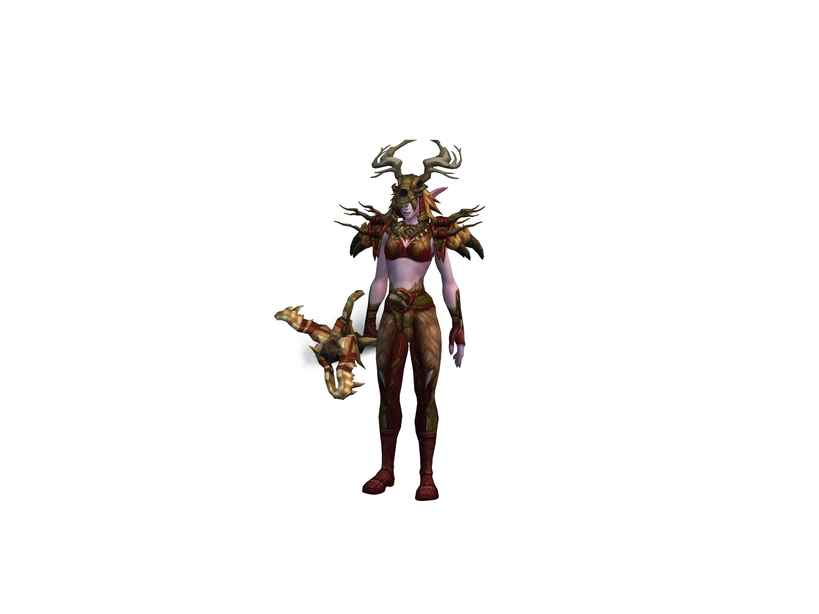 Pabdru 3D character render