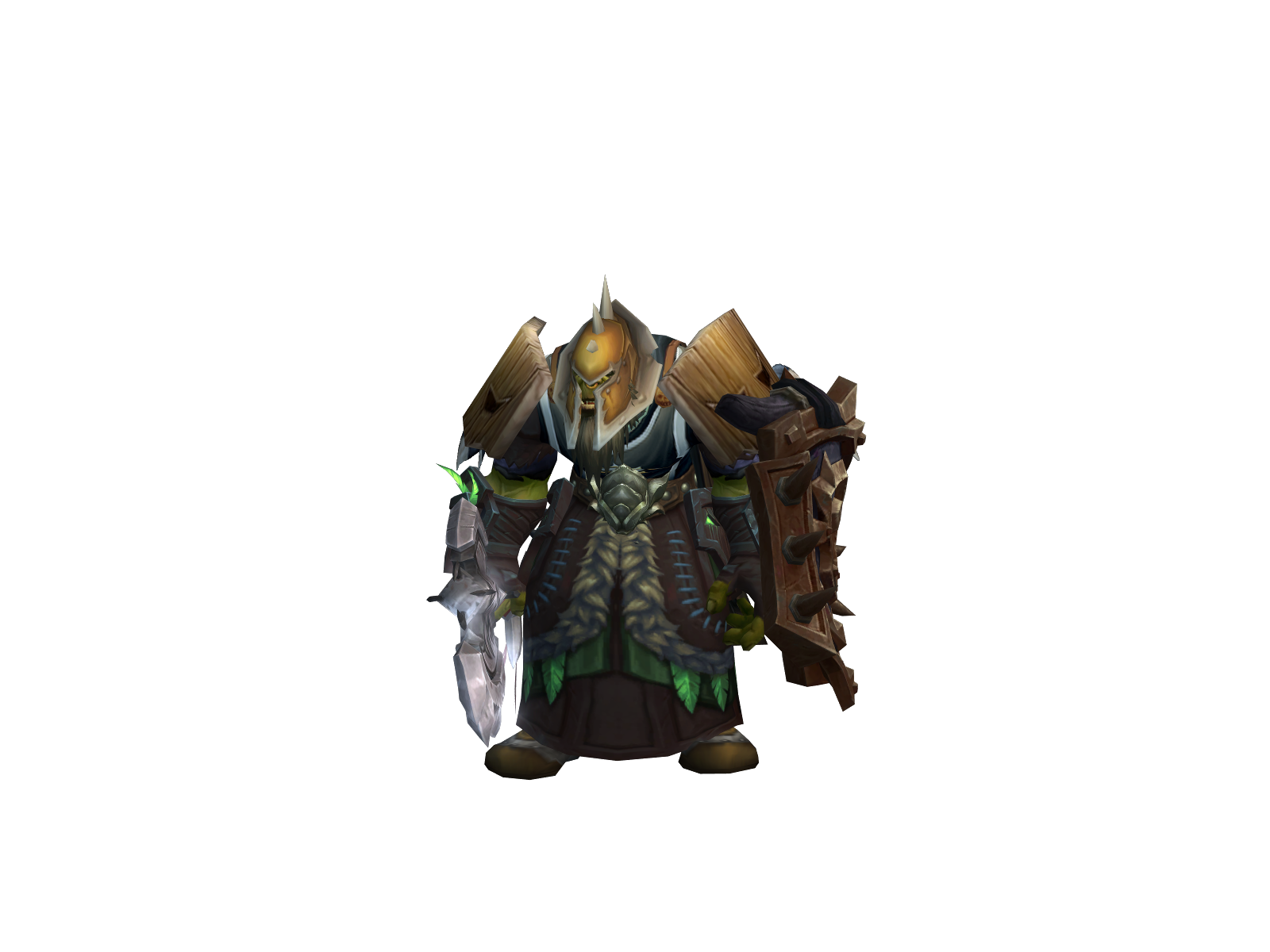 Frumpy 3D character render