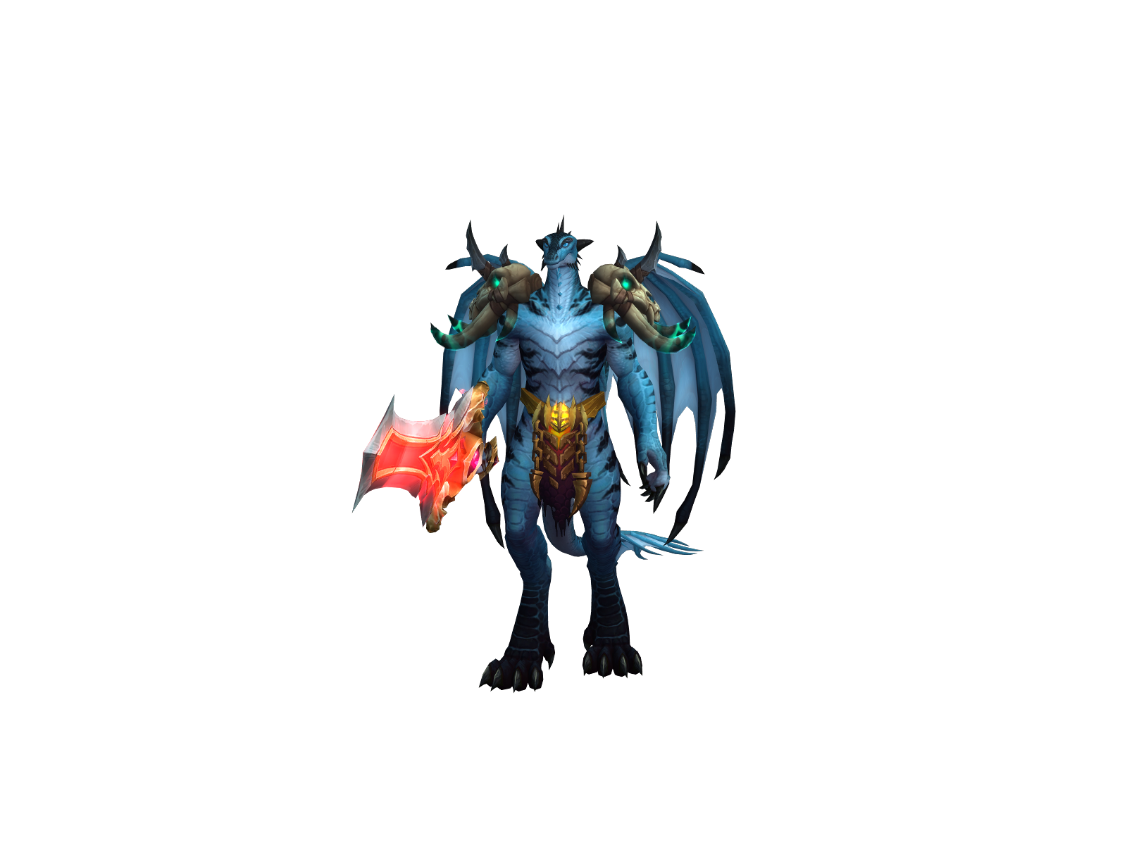 Brooks 3D character render