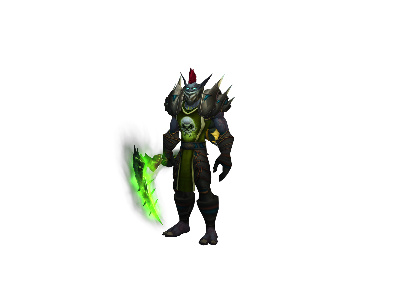 Graazer 3D character render