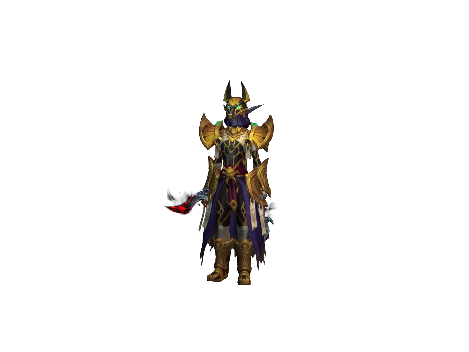 Merethyl 3D character render
