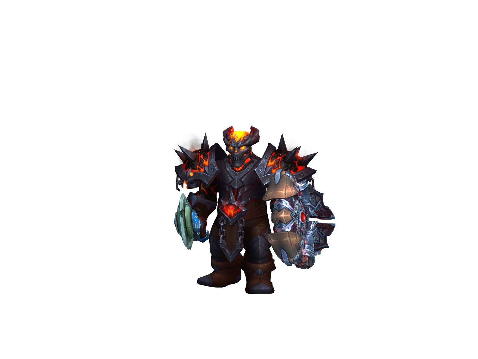Evolving 3D character render