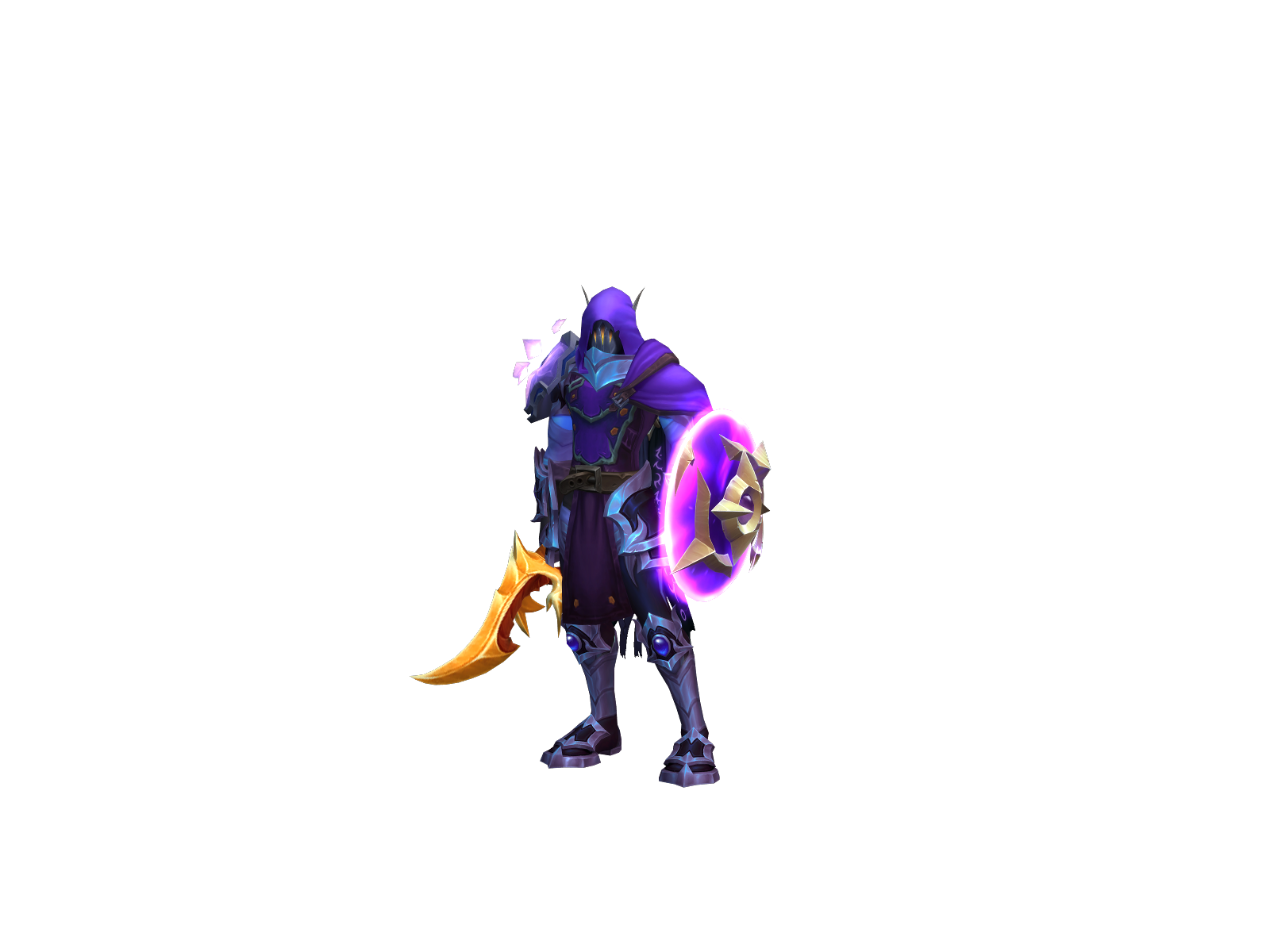 Ketharion 3D character render