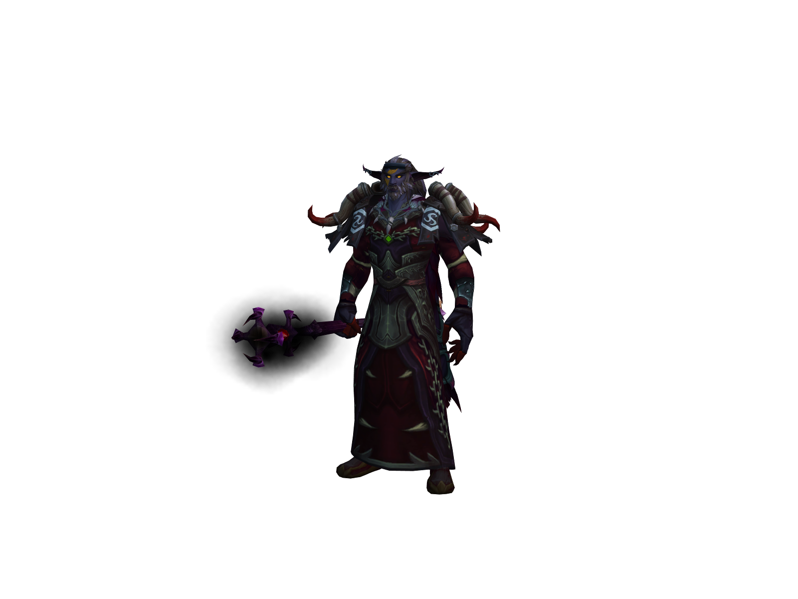 Casting 3D character render