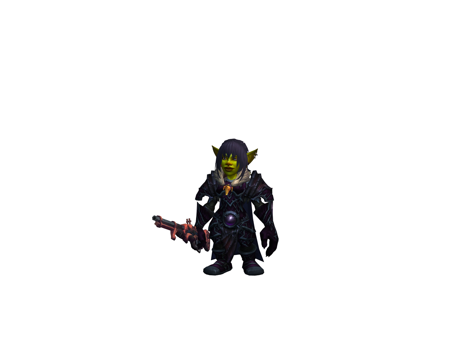 Nalah 3D character render