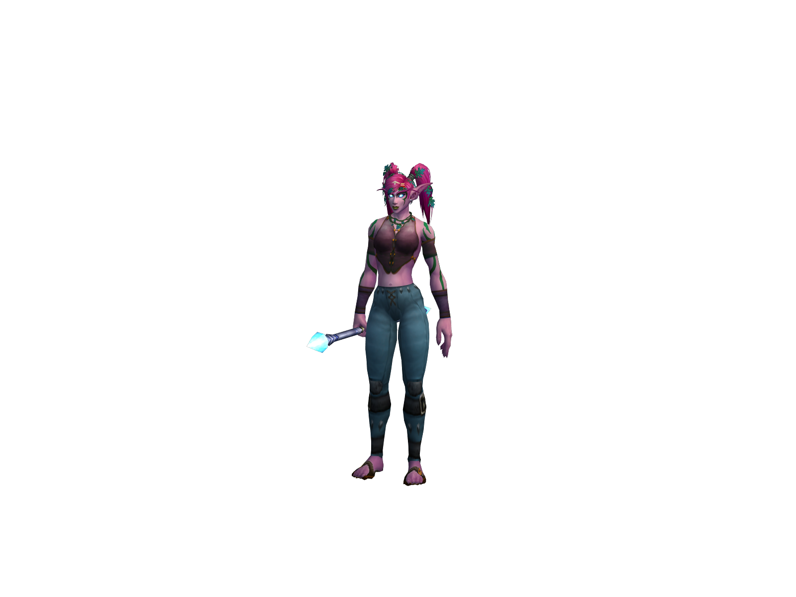 Articfire 3D character render