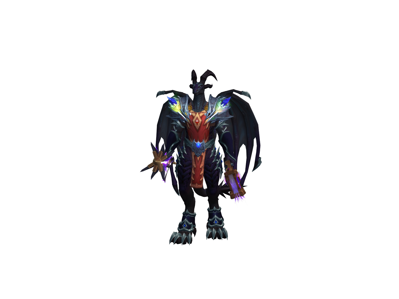 Derplizzard 3D character render
