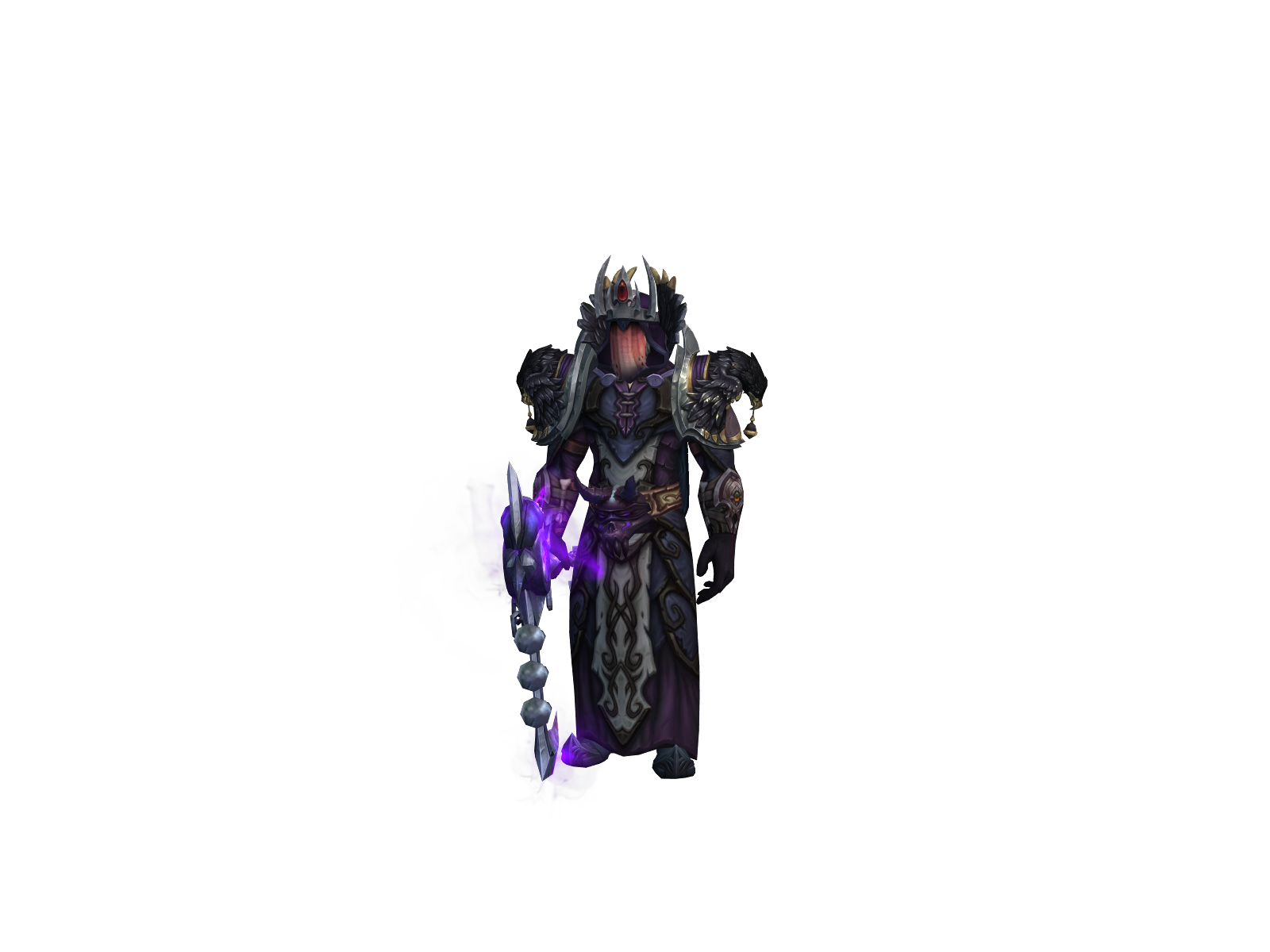 Cablemstache 3D character render