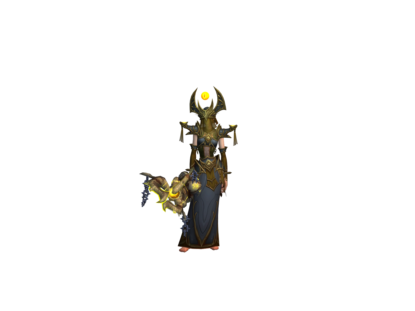 Nisara 3D character render