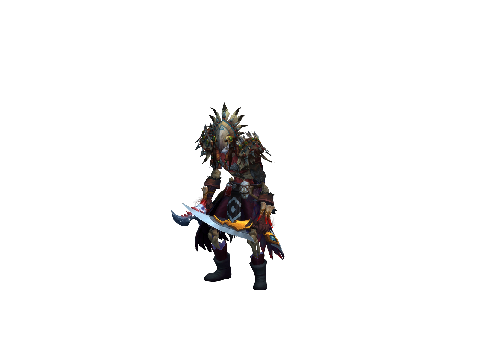 Shore 3D character render