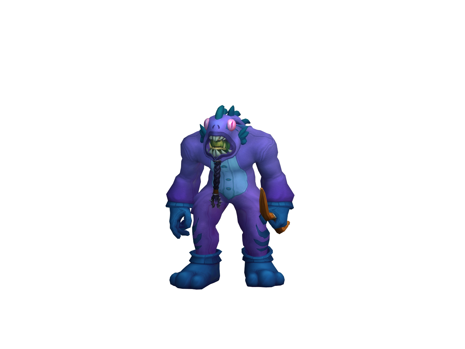 Lostnut 3D character render