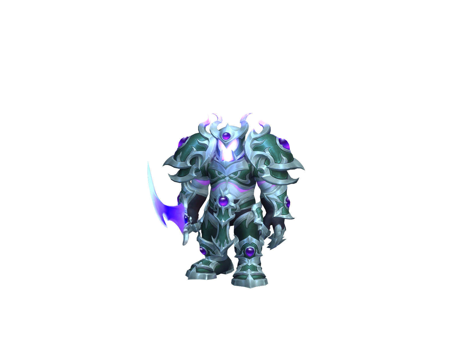 Thrust 3D character render