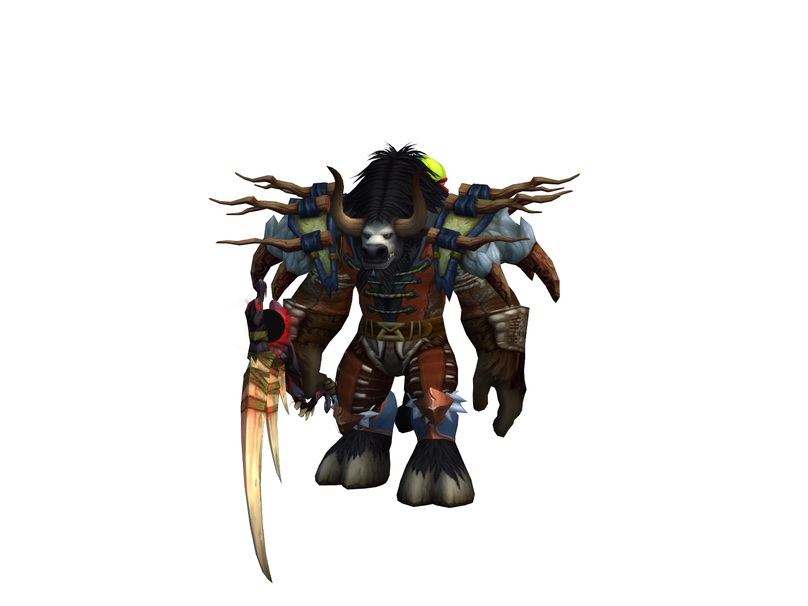 Cowmazing 3D character render