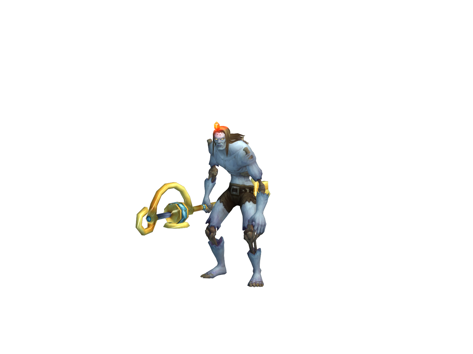 Gåndalf 3D character render