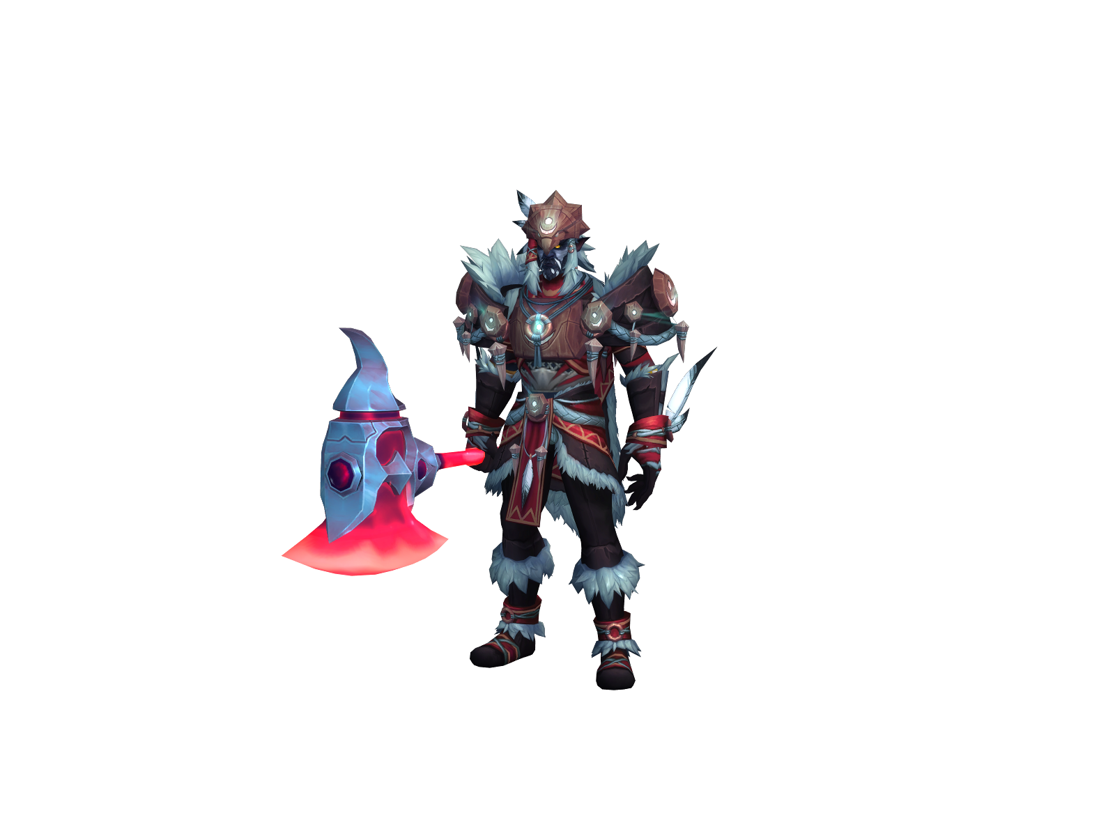 Mk 3D character render