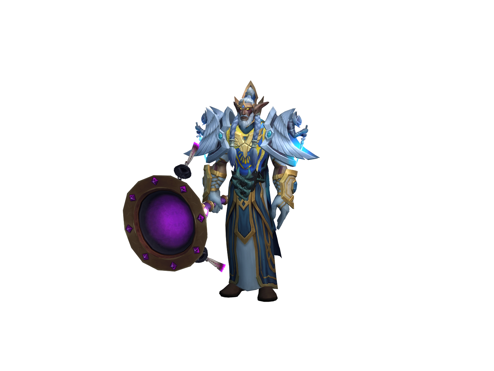 Opas 3D character render