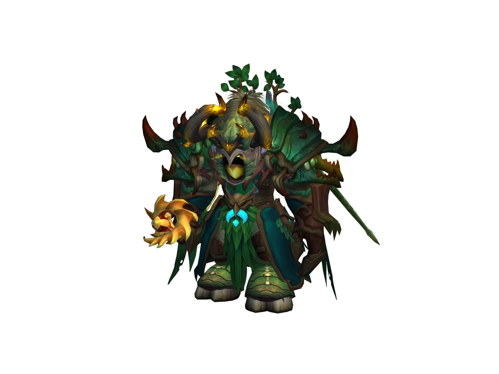 Mendingo 3D character render