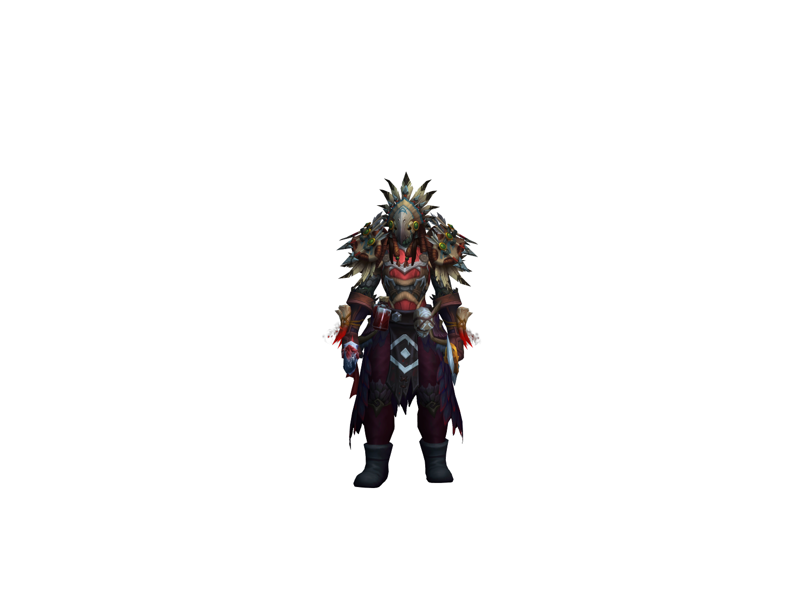 Shore 3D character render