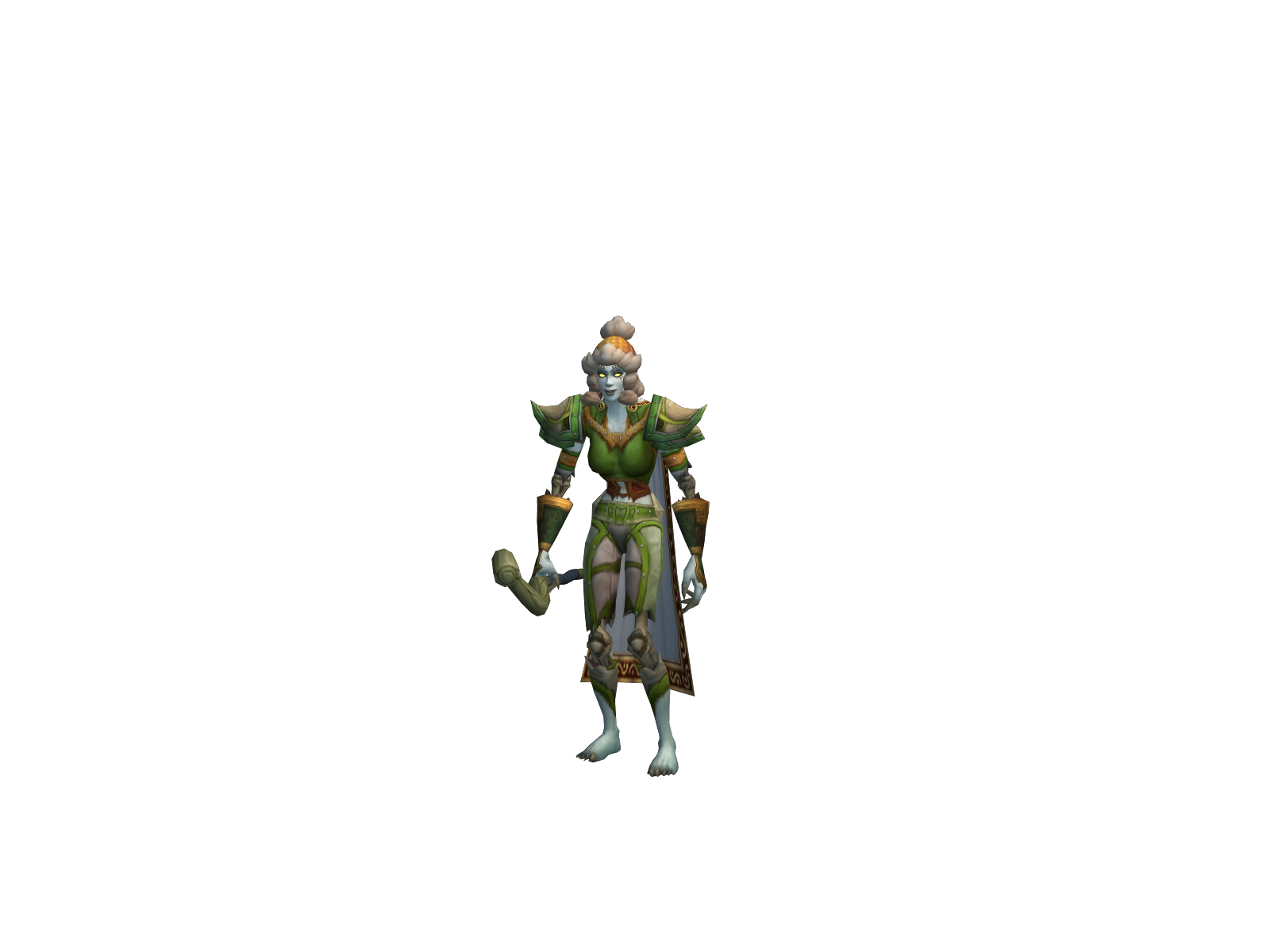 Jaedaan 3D character render