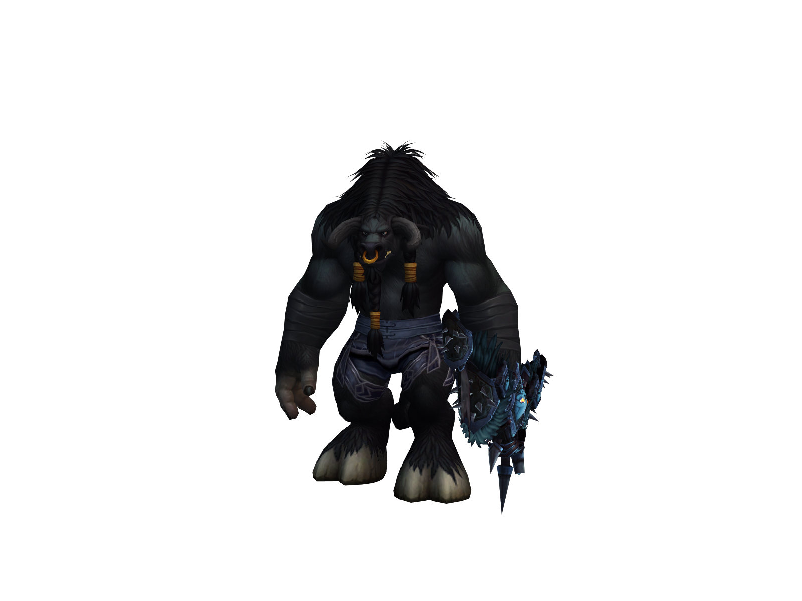 Thicksausage 3D character render