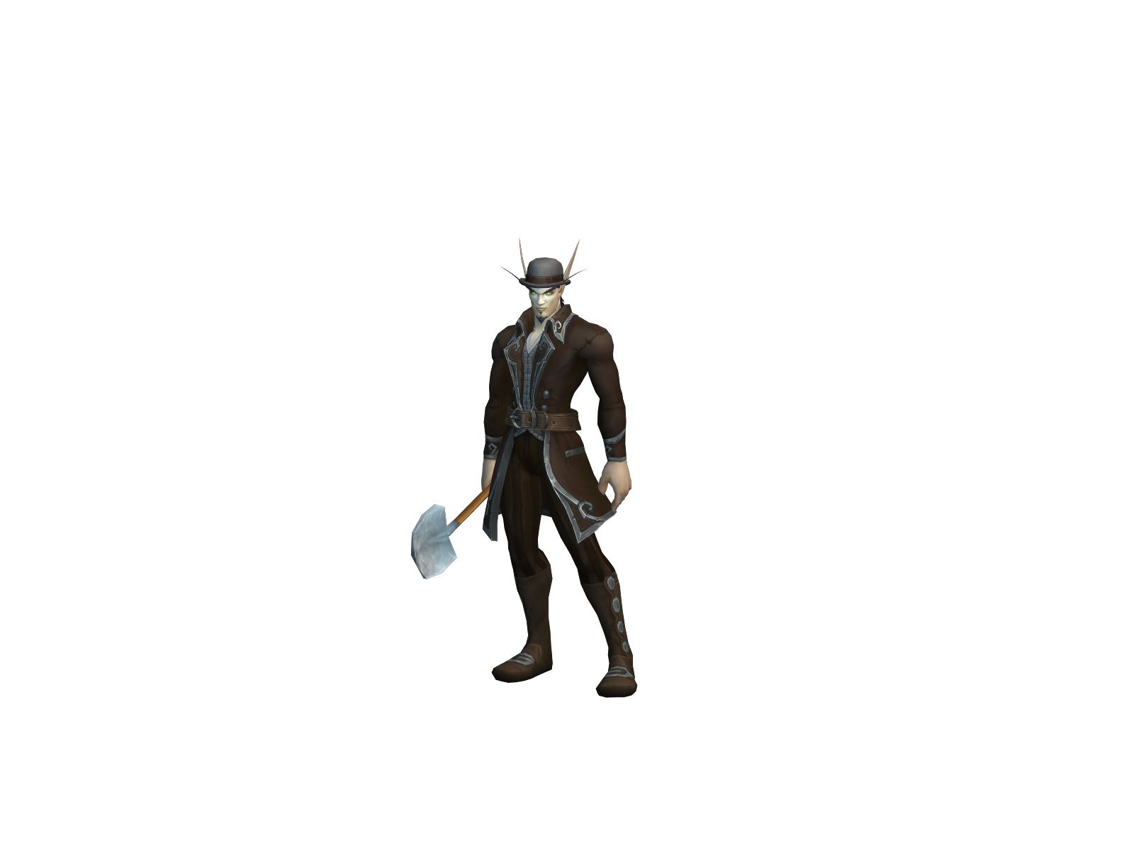Wickedivano 3D character render