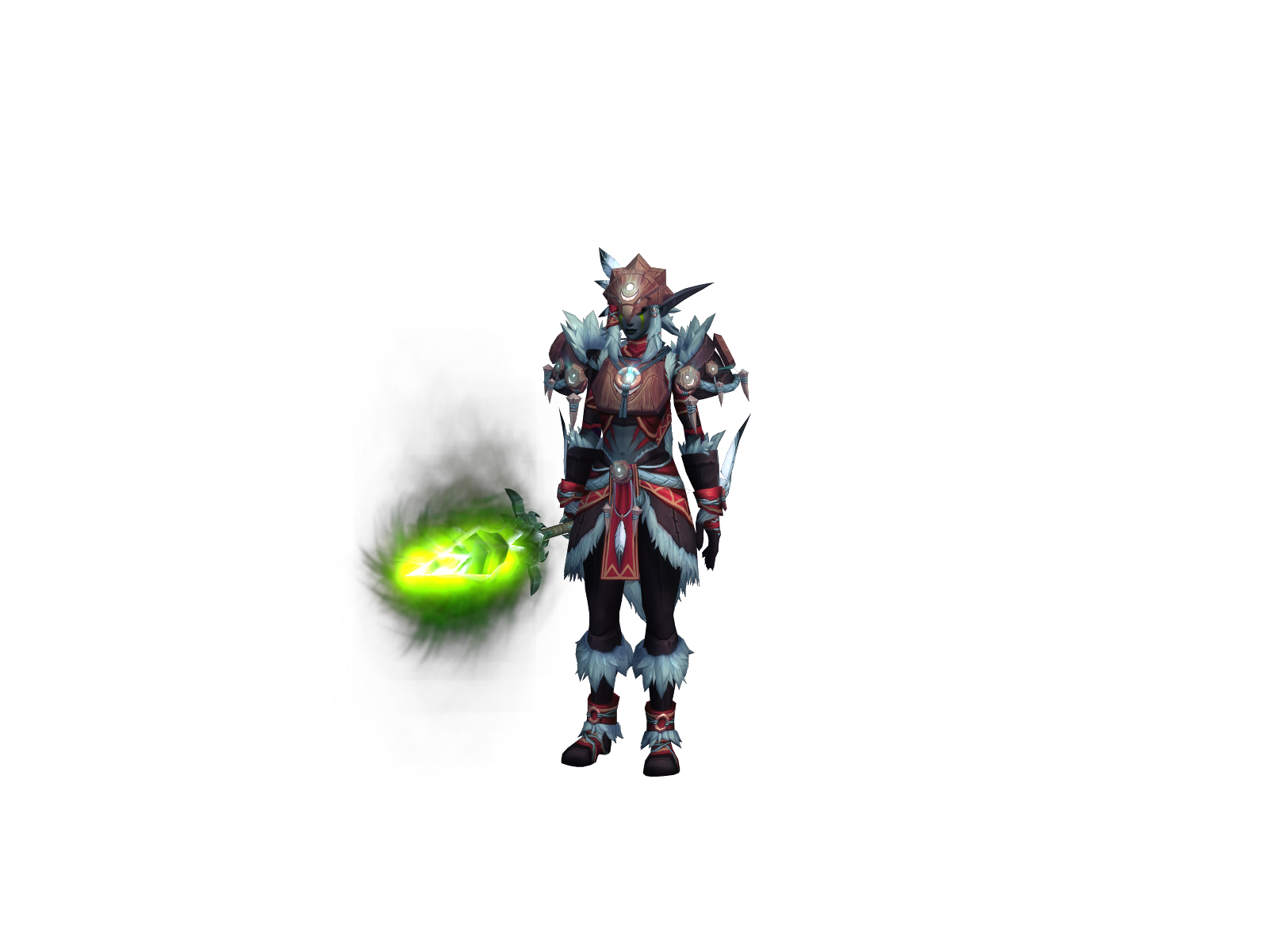 Sabertooth 3D character render