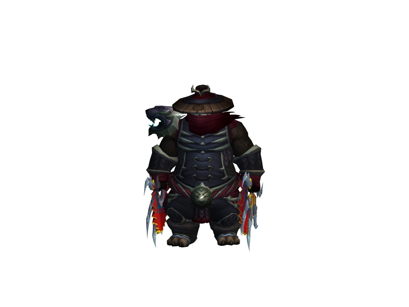 Poh 3D character render