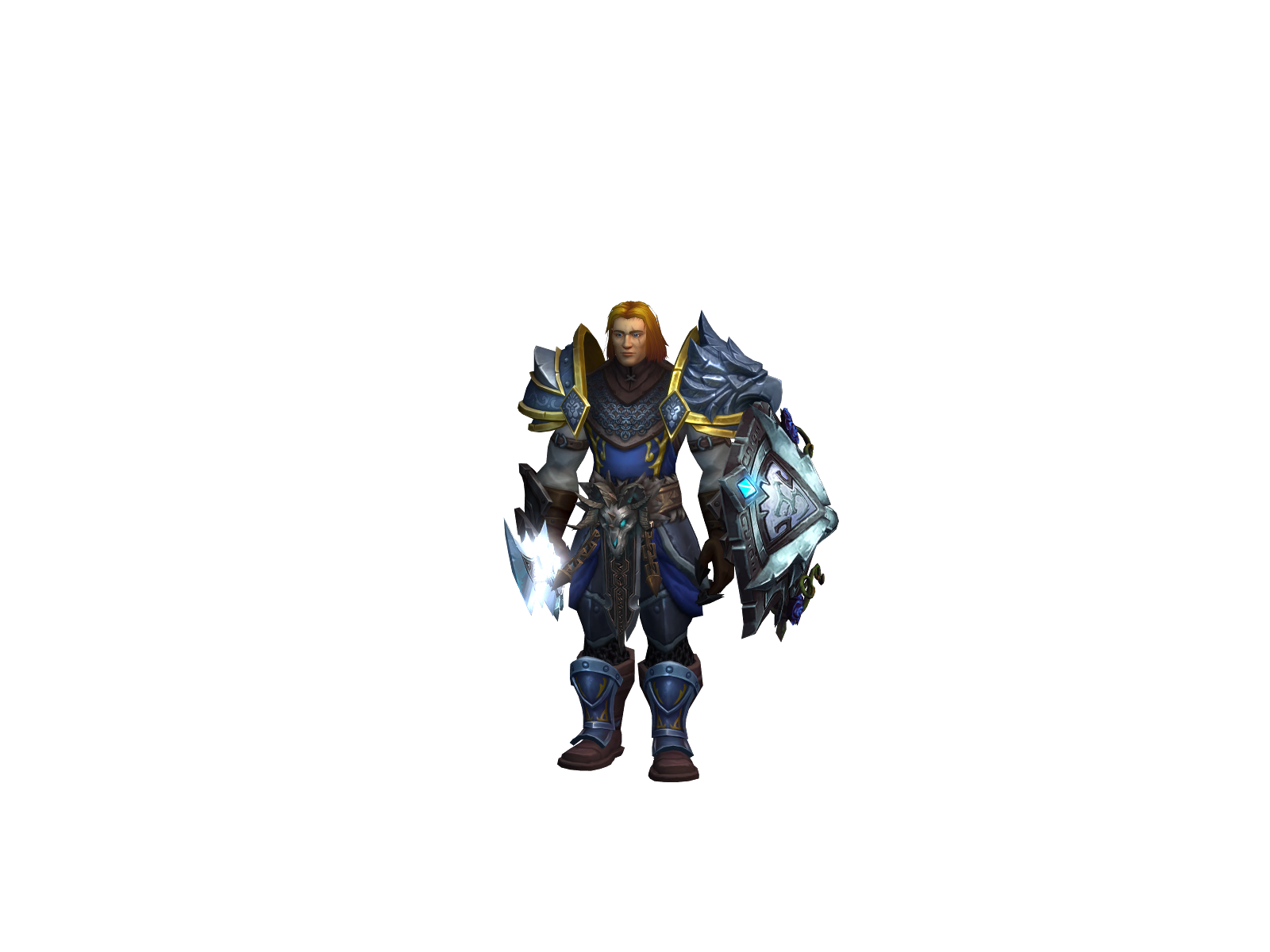 Mclev 3D character render