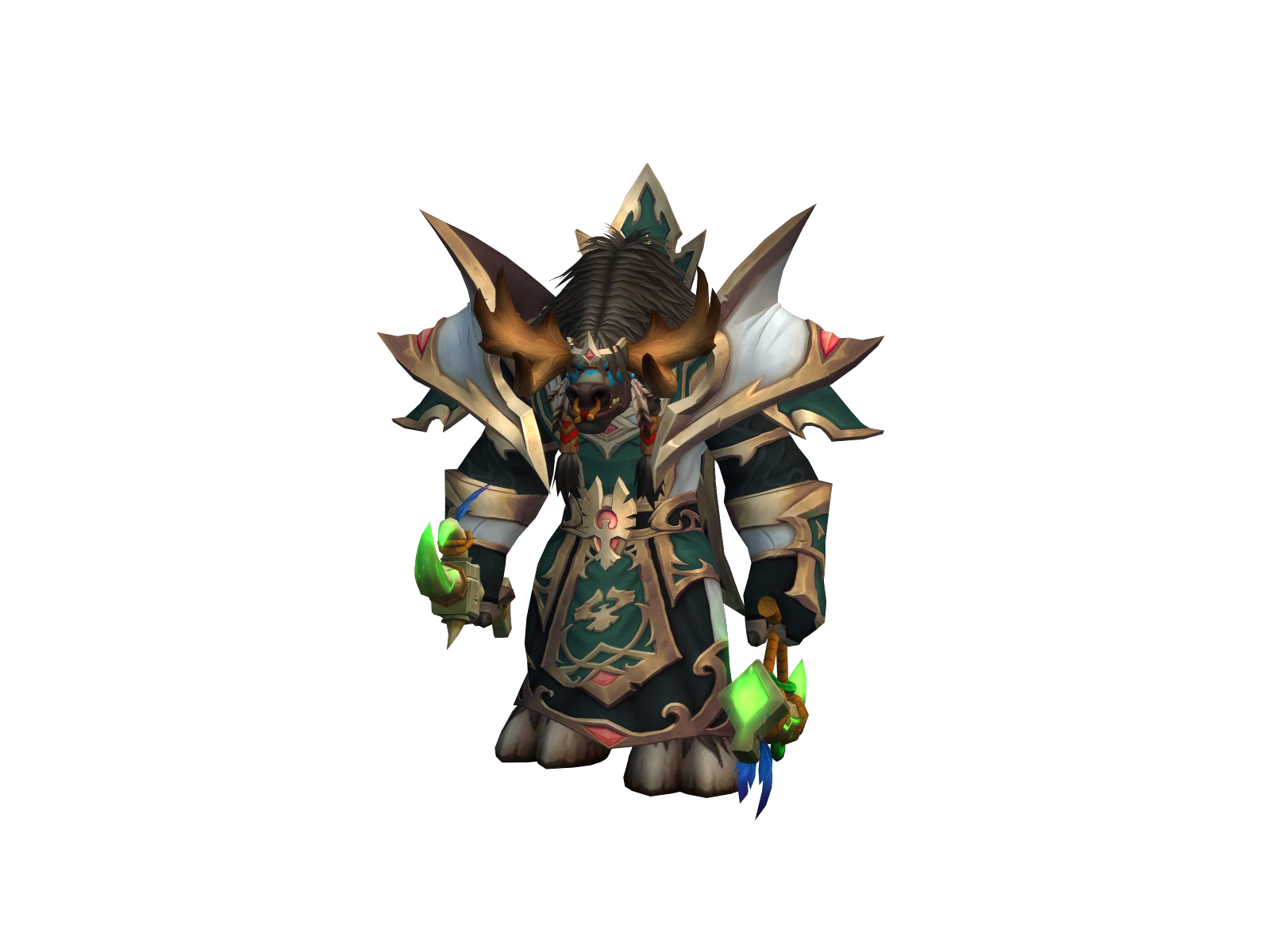 Haitfal 3D character render