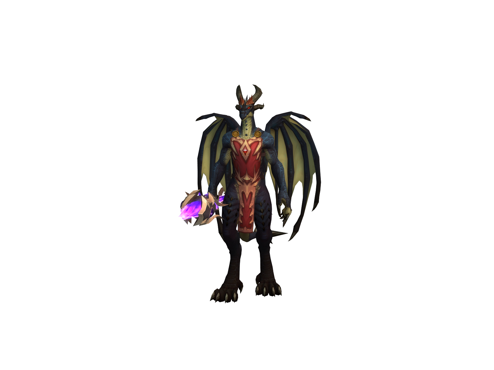 Zinderaz 3D character render