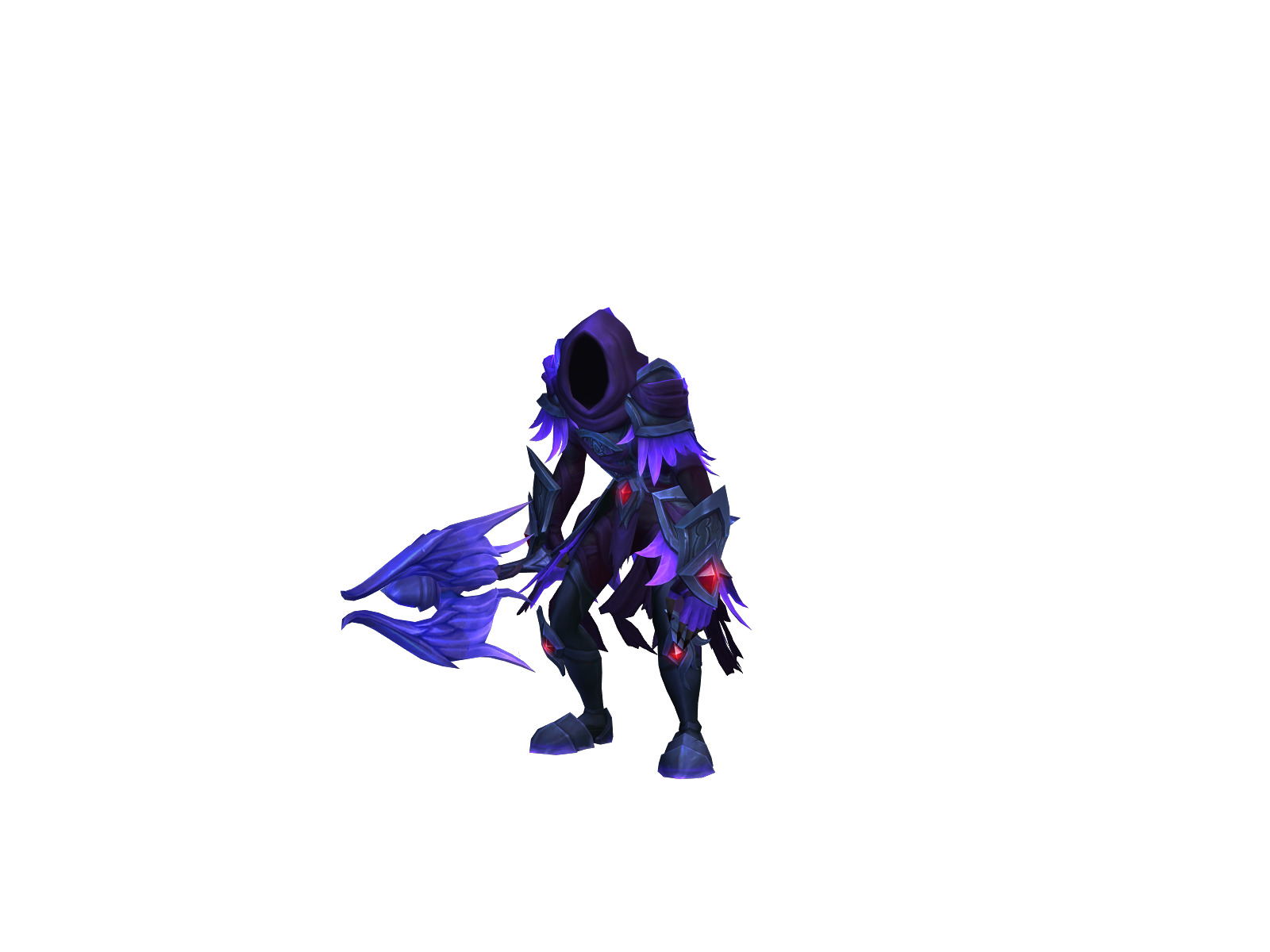 Warning 3D character render