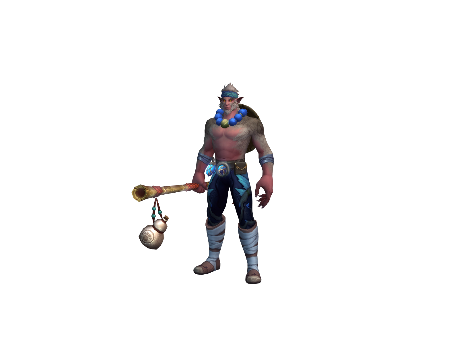 Wukong 3D character render